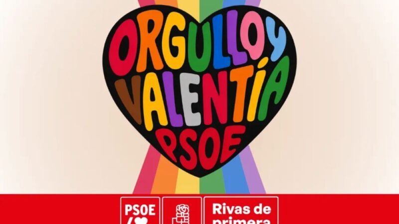 El PSOE de Rivas llevará al pleno medidas para reforzar la diversidad y combatir la LGTBIfobia