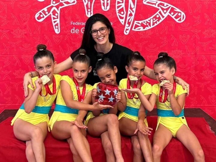 Las gimnastas benjamines de Rivas vuelven a hacer historia: campeonas de Madrid por segundo año consecutivo