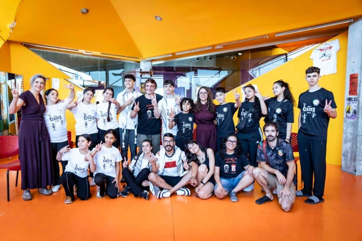 Trece niños palestinos llegan a Rivas para vivir una experiencia única de solidaridad y convivencia