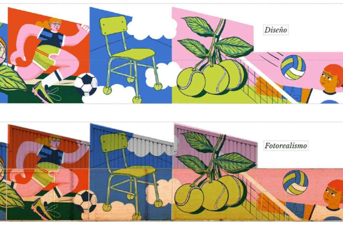 Arte urbano en Rivas: elegidos los proyectos que llenarán de color dos centros educativos