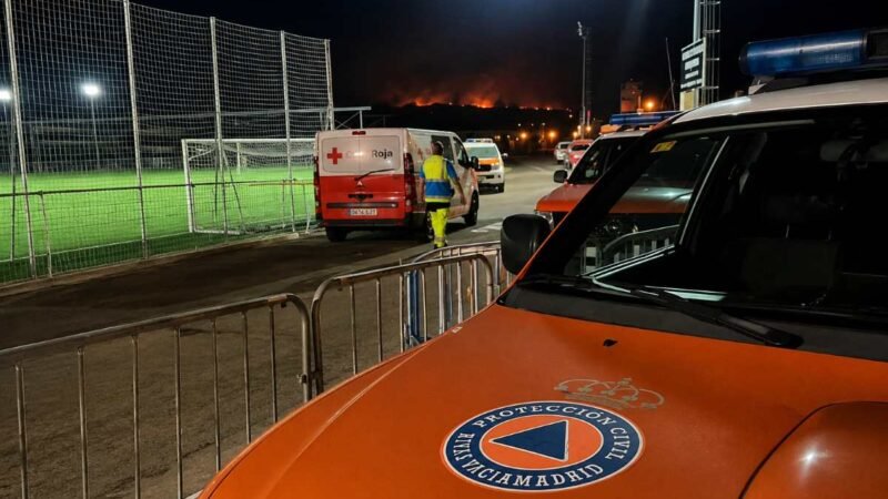 Protección Civil de Rivas, volcada en la lucha contra los incendios: apoyo sobre el terreno, ayuda humanitaria y asistencia a los afectados