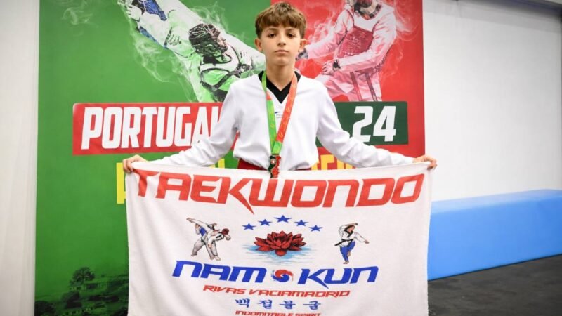 El ripense Iván Rodríguez Clemente logra el bronce en el Open Internacional de Portugal de taekwondo