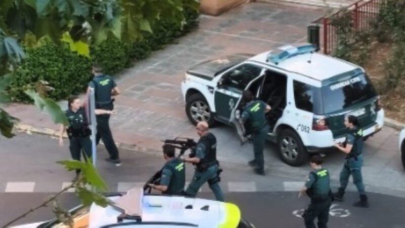 Un tiroteo en Covibar moviliza a la Guardia Civil y a la Policía Local de Rivas