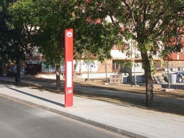 Cambios temporales en las paradas de la L333 en el paseo de las Provincias