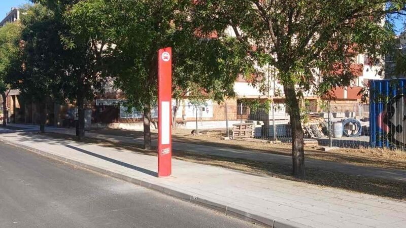 Cambios temporales en las paradas de la L333 en el paseo de las Provincias