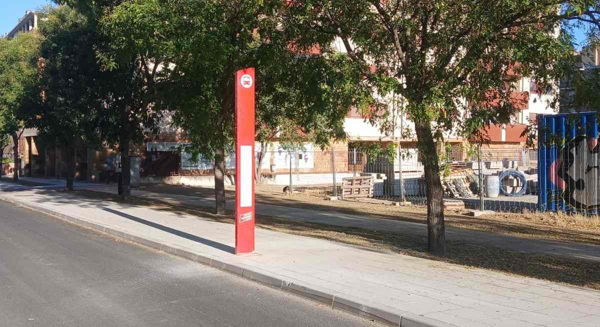Cambios temporales en las paradas de la L333 en el paseo de las Provincias