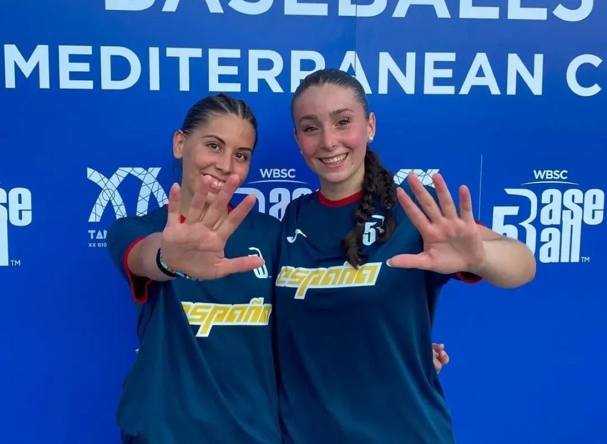 Dos jugadoras de Rivas conquistan el bronce con España en los Juegos del Mediterráneo de Béisbol 5