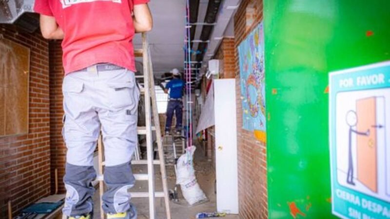 Rivas aprovecha el verano para transformar la climatización de sus colegios: así avanzan las obras