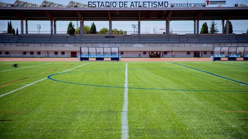 El estadio de atletismo del Cerro del Telégrafo estrenará nuevo césped el 14 de agosto tras una renovación integral