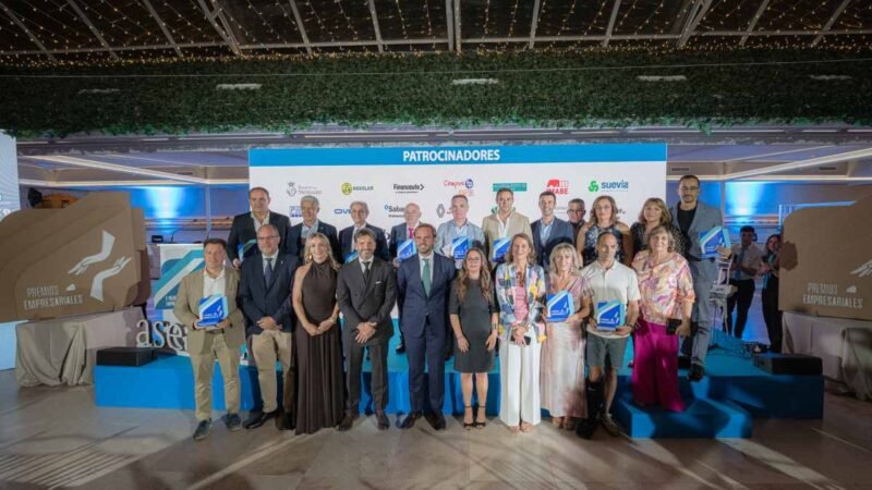 Rivas reconoce su tejido empresarial en la II Gala de los Premios Empresariales de ASEARCO, con Palacio Criollo y Calzados Juven entre los premiados