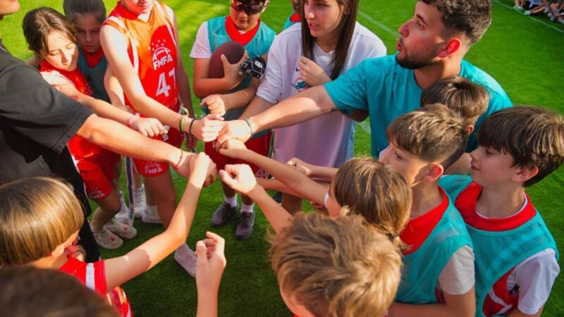 Miami Dolphins llegan a Rivas con un Summer Camp de fútbol americano para niños y entrenadores
