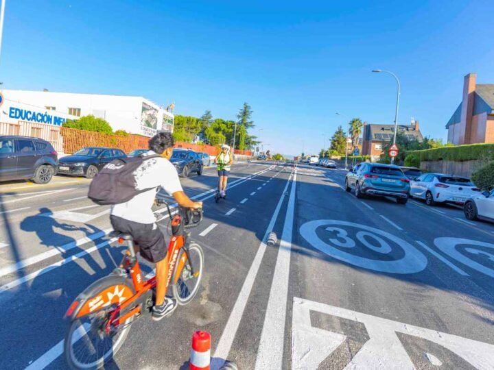 Rivas modifica sus carriles bici para mejorar la continuidad de la red y la circulación