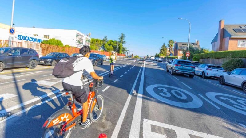 Rivas modifica sus carriles bici para mejorar la continuidad de la red y la circulación