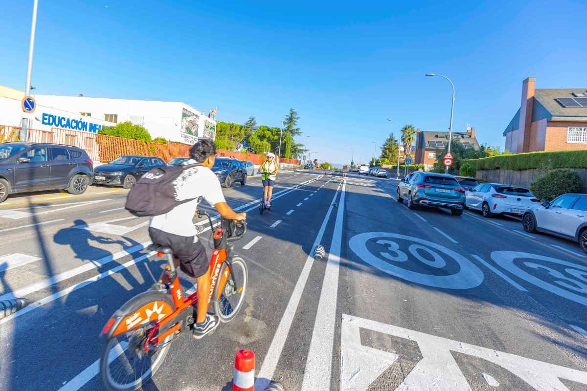 Rivas modifica sus carriles bici para mejorar la continuidad de la red y la circulación