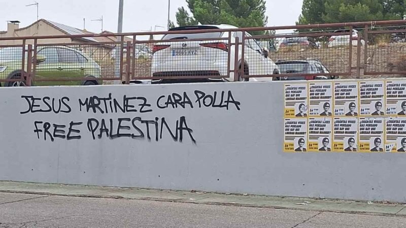 El PP de Rivas denuncia pintadas contra sus representantes y reclama medidas al Ayuntamiento