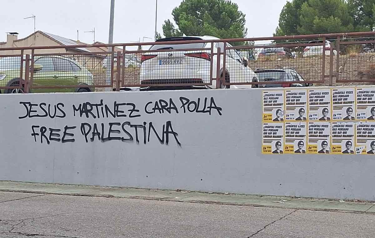 El PP de Rivas denuncia pintadas contra sus representantes y reclama medidas al Ayuntamiento