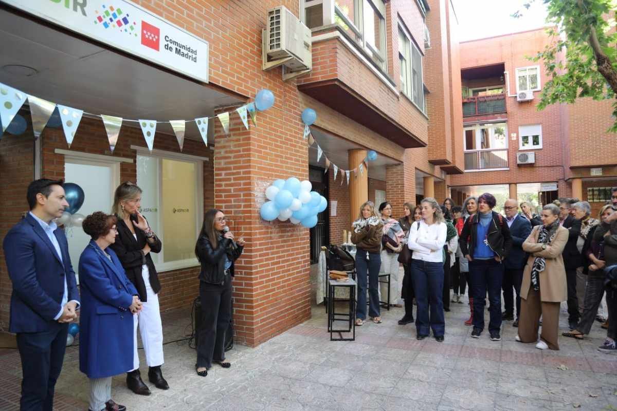 ASPADIR inaugura en Rivas Vaciamadrid un nuevo centro de día para personas con autismo