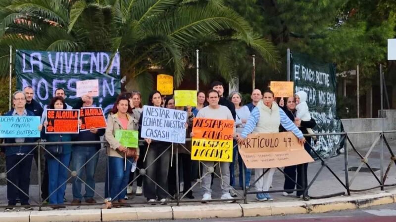 Una familia de Rivas logra una prórroga de dos años tras la movilización vecinal contra Nestar
