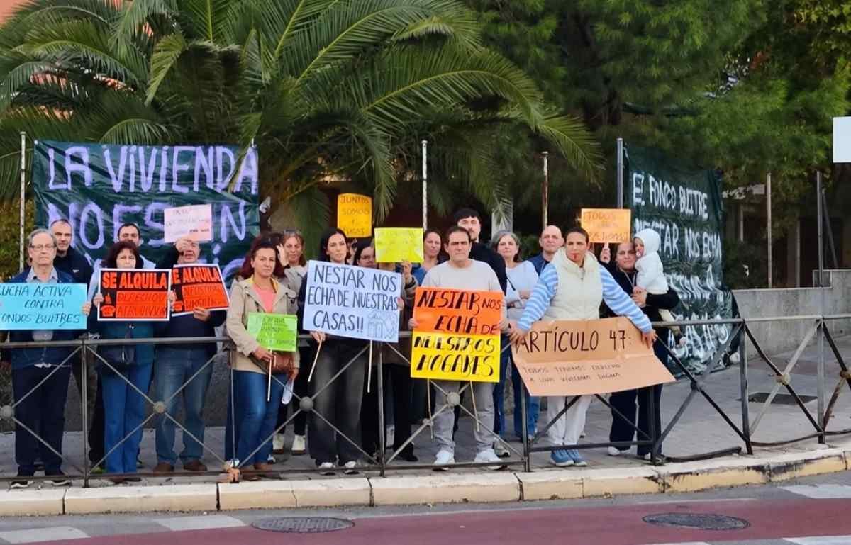 Una familia de Rivas logra una prórroga de dos años tras la movilización vecinal contra Nestar